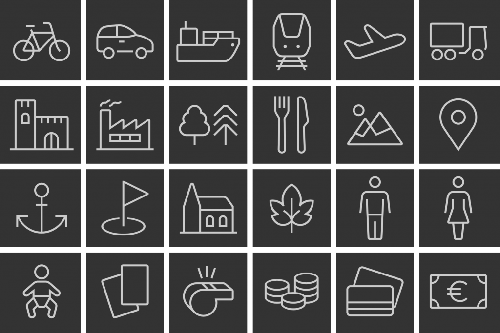 DW N24 - Icon Set Travel